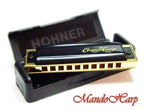 MandoHarp - Hohner Diatonic Harmonica - 565/20 Cross Harp MS