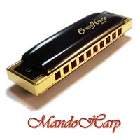 MandoHarp - Hohner Diatonic Harmonica - 565/20 Cross Harp MS