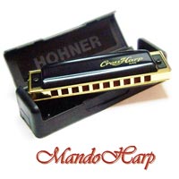 MandoHarp - Hohner Diatonic Harmonica - 565/20 Cross Harp MS
