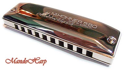 MandoHarp - Hohner Diatonic Harmonica - 580/20 Meisterklasse MS