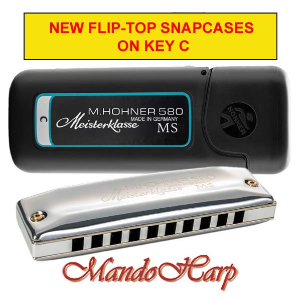 MandoHarp - Hohner Diatonic Harmonica - 580/20 Meisterklasse MS