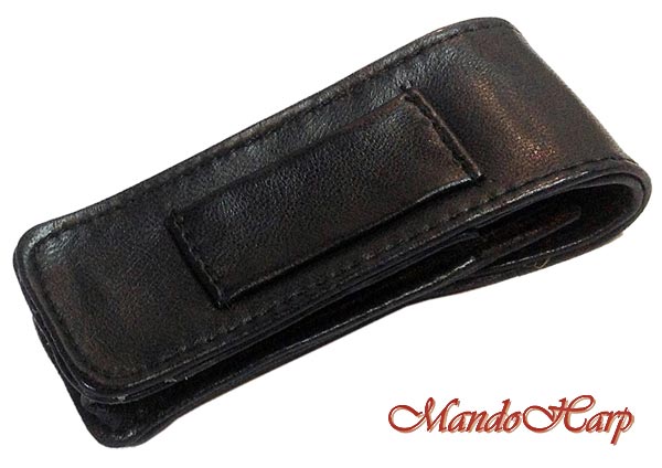 MandoHarp - Seydel Harmonica Bag - 904105 Leather Beltbag for Diatonic/Blues models