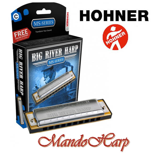 MandoHarp - Hohner Harmonica - 590/20 Big River Harp MS