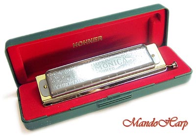 MandoHarp - Hohner Chromatic Harmonica - 270/48 Super Chromonica 12-hole