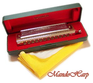 MandoHarp - Hohner Chromatic Harmonica - 270/48 Super Chromonica 12-hole