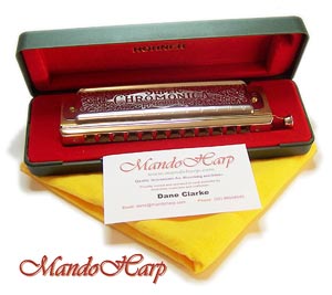 MandoHarp - Hohner Chromatic Harmonica - 270/48 Super Chromonica 12-hole