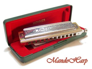 MandoHarp - Hohner Chromatic Harmonica - 270/48 Super Chromonica 12-hole