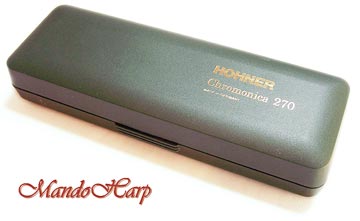 MandoHarp - Hohner Chromatic Harmonica - 270/48 Super Chromonica 12-hole