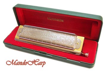 MandoHarp - Hohner Chromatic Harmonica - 270/48 Super Chromonica 12-hole