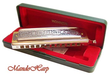 MandoHarp - Hohner Chromatic Harmonica - 270/48 Super Chromonica 12-hole