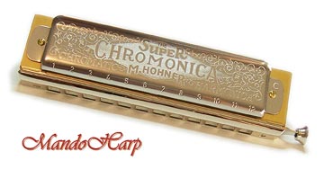 MandoHarp - Hohner Chromatic Harmonica - 270/48 Super Chromonica 12-hole
