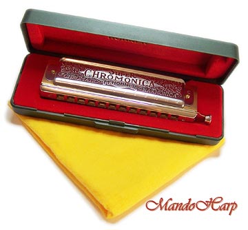 MandoHarp - Hohner Chromatic Harmonica - 270/48 Super Chromonica 12-hole
