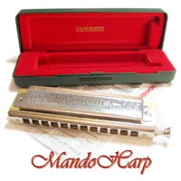 MandoHarp - Hohner Chromatic Harmonica - 270/48 Super Chromonica 12-hole