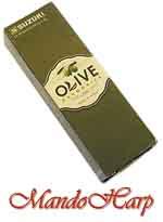 MandoHarp - Suzuki Diatonic Harmonica - C-20 Olive
