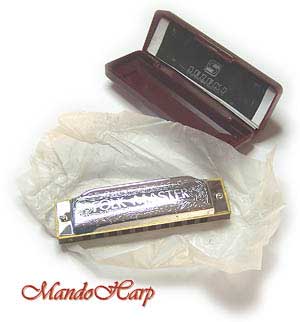 MandoHarp - Suzuki 1072 'Folkmaster' Diatonic Harmonica