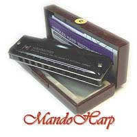 MandoHarp - Hand-Made Inlaid F5 Mandolin