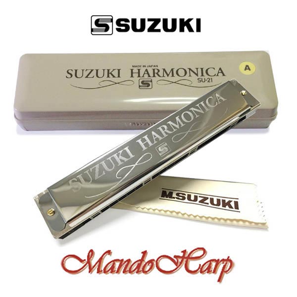 MandoHarp - Suzuki SU-21-H '2 Timer' Harmonica
