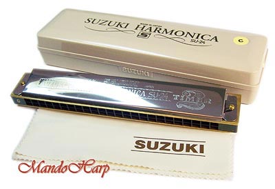Suzuki Tremolo Harmonica - SU-24 'Two Timer'
