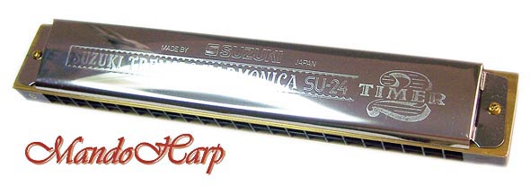 Suzuki Tremolo Harmonica - SU-24 'Two Timer'