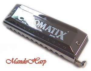 MandoHarp - Suzuki Chromatic Harmonica - SCX-48 'Chromatix' 12-Hole