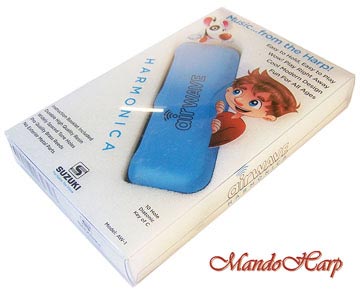 MandoHarp - Suzuki Harmonica Instruction Pack - AW-1 Airwave