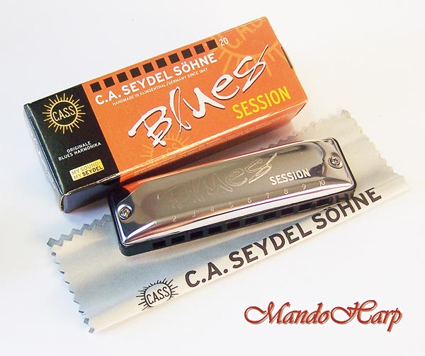 MandoHarp - Seydel Diatonic Harmonica - 10201 Blues Session