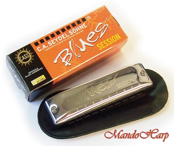 MandoHarp - Seydel Diatonic Harmonica - 10201 Blues Session