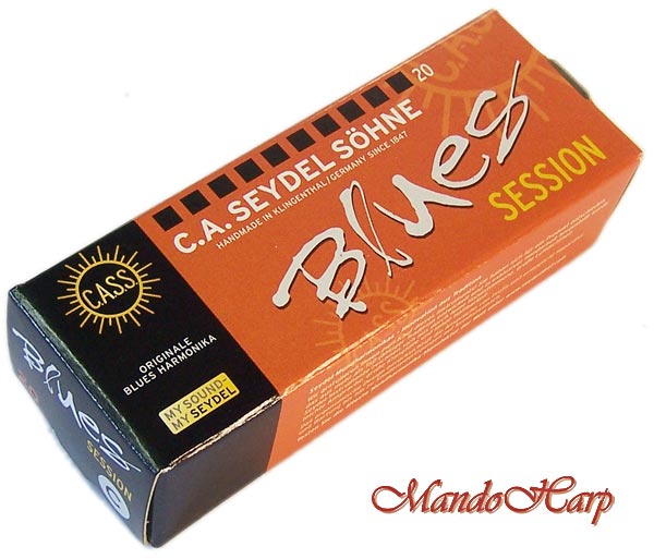 MandoHarp - Seydel Diatonic Harmonica - 10201_antiq Blues Session Antique