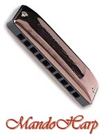 MandoHarp - Seydel Diatonic Harmonica - 10201_antiq Blues Session Antique