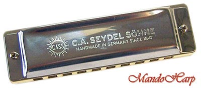 MandoHarp - Seydel Diatonic Harmonica - 11301 Blues Solist Pro