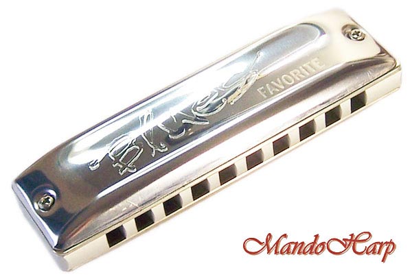 MandoHarp - Seydel Diatonic Harmonica - 15201 Blues Favorite