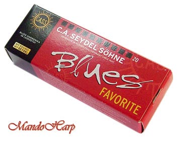 MandoHarp - Seydel Diatonic Harmonica - 15201 Blues Favorite