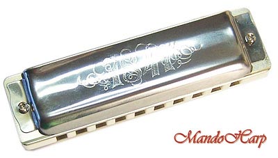 MandoHarp - Seydel Diatonic Harmonica - 16301 1847 Silver