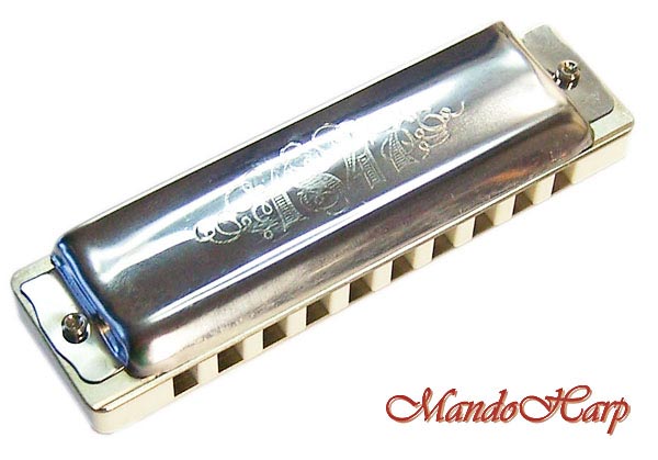 MandoHarp - Seydel Diatonic Harmonica - 16301 1847 Silver