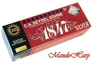 MandoHarp - Seydel Diatonic Harmonica - 16301 1847 Silver