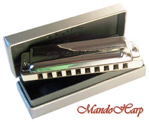 MandoHarp - Seydel Diatonic Harmonica - 16301 1847 Silver