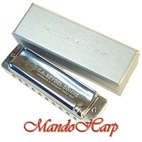 MandoHarp - Seydel Diatonic Harmonica - 16301 1847 Silver
