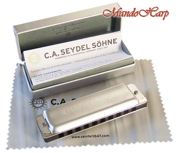 MandoHarp - Seydel Diatonic Harmonica - 16501 1847 Noble