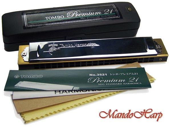 Tombo Tremolo Harmonica - 3521 Premium 21