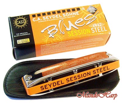 MandoHarp - Seydel Harmonica - 10314 Session Steel Harmonic Minor