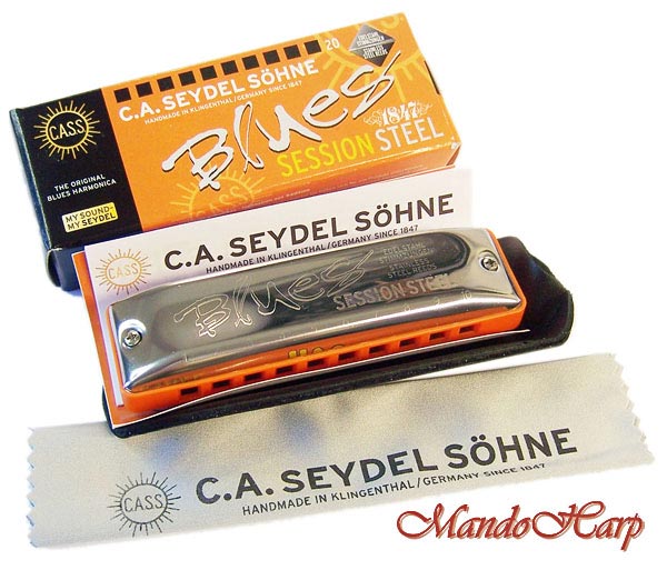 MandoHarp - Seydel Harmonica - 10314 Session Steel Harmonic Minor
