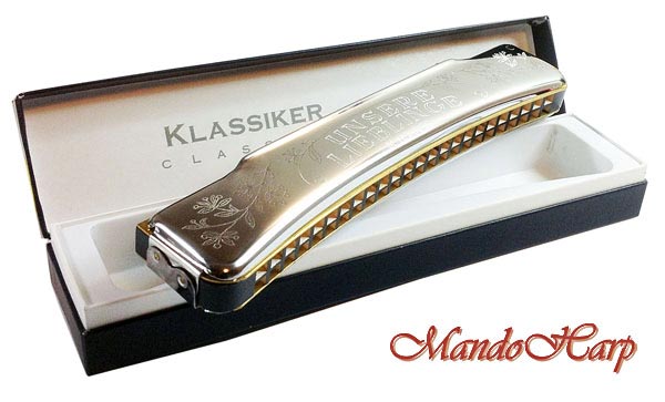 MandoHarp - Hohner Octave Harmonica - 7332/48/C Unsere Lieblinge