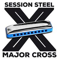 MandoHarp - Seydel Harmonica - 10315 Session Steel Major Cross