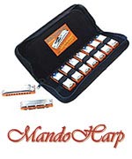 MandoHarp - Seydel Harmonicas - 10319 Blues Session Steel 9 Harmonica Set
