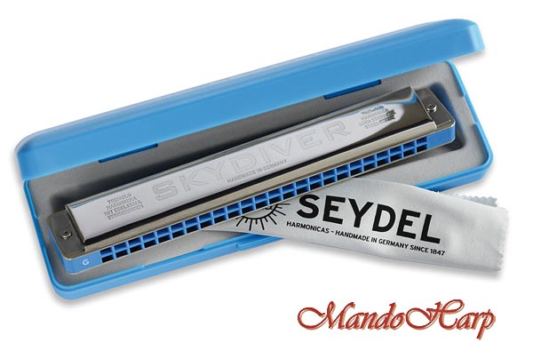 MandoHarp - Seydel Tremolo Harmonica - 25480 Skydiver