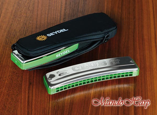 MandoHarp - Seydel Octave Harmonica - 31400 Club Steel