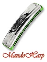 MandoHarp - Seydel Octave Harmonica - 31400 Club Steel