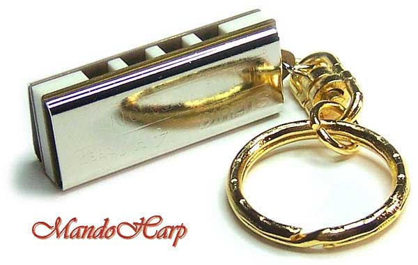 MandoHarp - Miniature Harmonica with Neck Chain