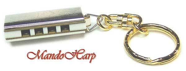 MandoHarp - Miniature Harmonica with Neck Chain