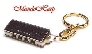 MandoHarp - Miniature Harmonica with Neck Chain